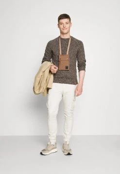 Pier One Hombre Jersey De Punto - Mottled Brown -Ofertas Pier One Tienda 01c5b1c125e04d6db8fb70d78521d624