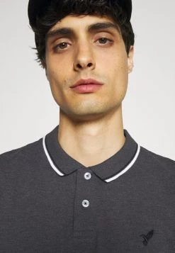 Pier One Hombre Polo - Mottled Dark Grey -Ofertas Pier One Tienda 032e73cd51584be4ac86da30ad735999