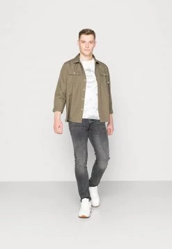 Pier One Hombre Camiseta Estampada - Grey -Ofertas Pier One Tienda 038d22002205445292dff5940d04cbd6