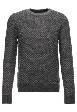 Pier One Hombre Jersey De Punto - Mottled Grey -Ofertas Pier One Tienda 04f0f5224f64424ea4ea01c9125079f9