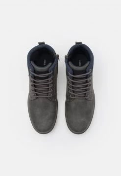 Pier One Hombre Zapatillas Altas - Dark Grey -Ofertas Pier One Tienda 05462777e3ea4fe9842f1290c4f4e2b6