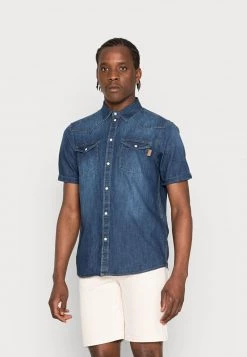Pier One Hombre Camisa - Dark Blue