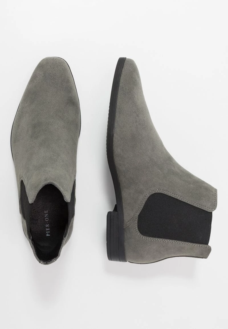 Pier One Hombre Botines - Grey 4 Pier One Hombre Botines - Grey - Imagen 2