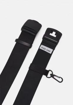 Pier One Unisexo UNISEX - Cinturón - Black -Ofertas Pier One Tienda 0630437a434541ccacd6c180a64fc0c7