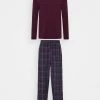 Pier One Hombre Pijama - Bordeaux/dark Blue -Ofertas Pier One Tienda 06bef4272d46448cb28fb055f1c1000a