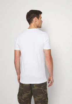 Pier One 7 PACK - Camiseta Básica - White, Hombre -Ofertas Pier One Tienda 06de93fe02e54e4393a57063dcac320c