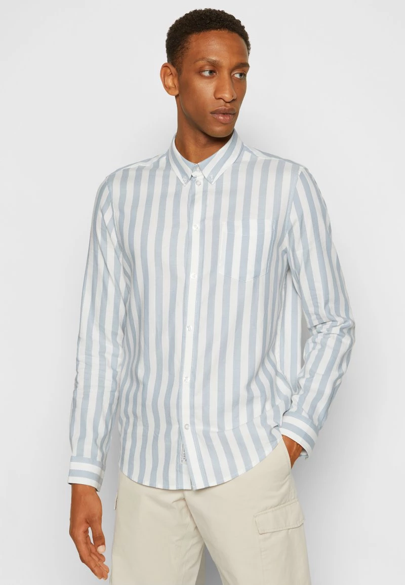 Pier One Hombre Camisa - Light Blue/white 7 Pier One Hombre Camisa - Light Blue/white - Imagen 5