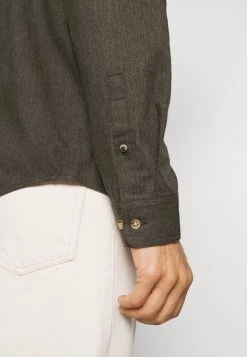 Pier One Hombre Camisa - Mottled Dark Green -Ofertas Pier One Tienda 07acffea0e7f49919c9813d7010dc6e6