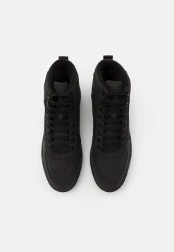 Pier One Hombre Zapatillas Altas - Black -Ofertas Pier One Tienda 0854c62752a04bb59ac15859cefaf889