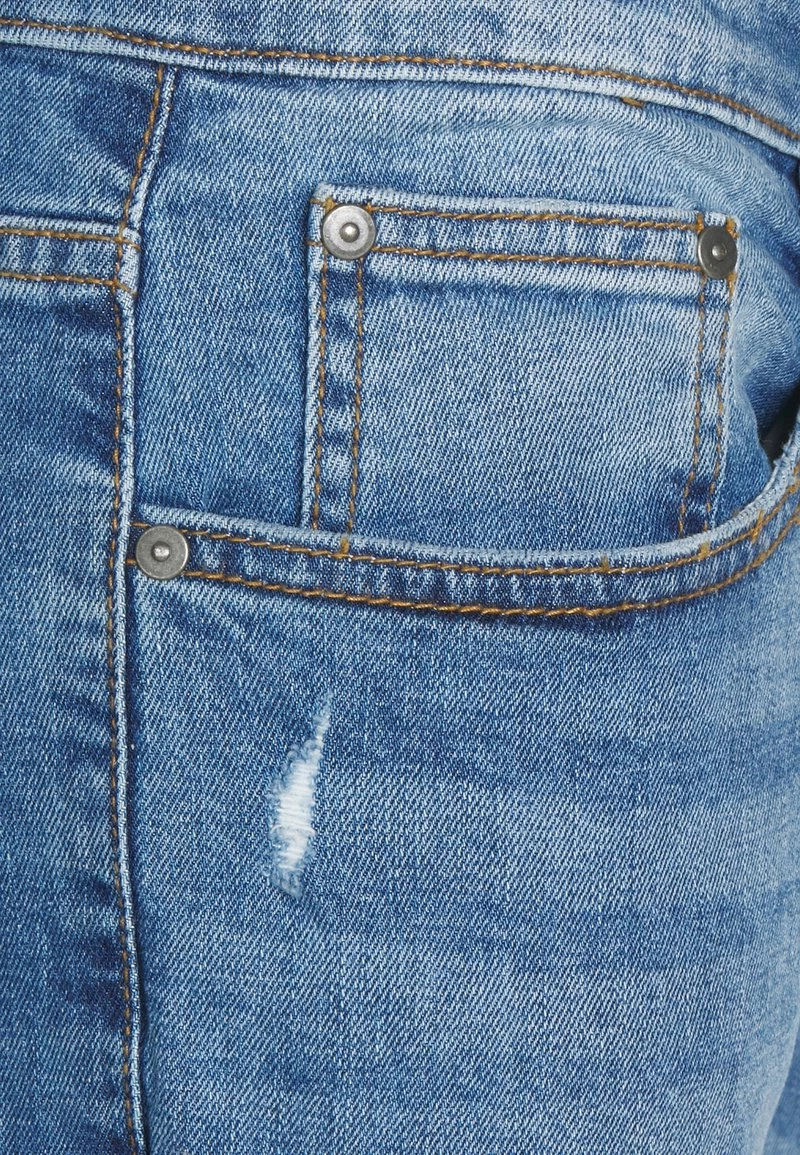 Pier One Hombre DISTRESSED DENIM SLIM FIT - Vaqueros Slim Fit - Light Blue 5 Pier One Hombre DISTRESSED DENIM SLIM FIT - Vaqueros Slim Fit - Light Blue - Imagen 3