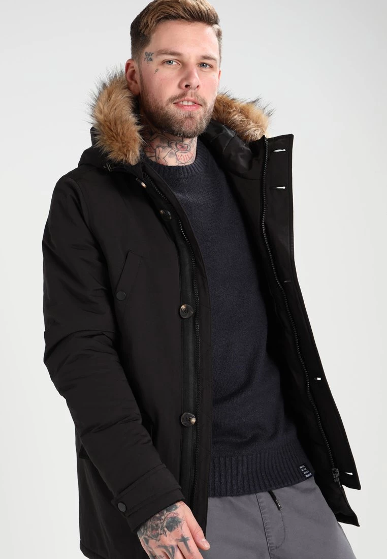 Pier One Hombre Parka - Black 3 Pier One Hombre Parka - Black