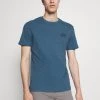 Pier One Hombre Camiseta Estampada - Blue -Ofertas Pier One Tienda 093a0c2cdb2f44c3a03af311301237ca