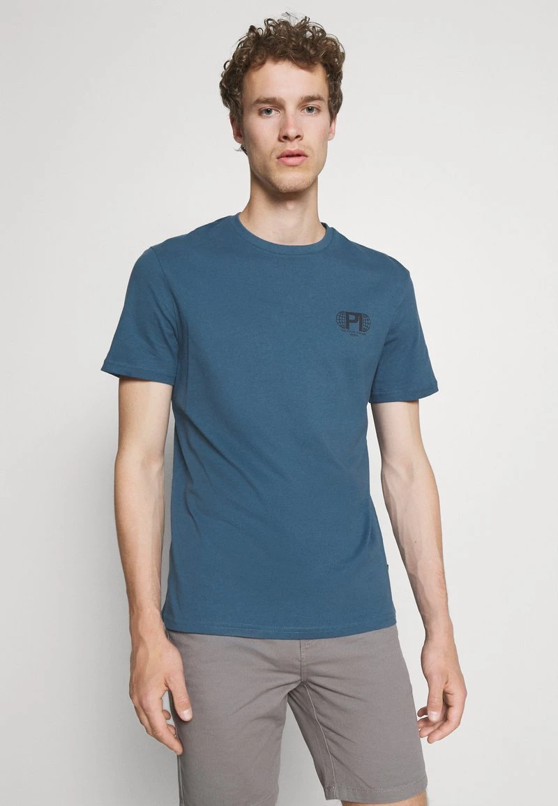 Pier One Hombre Camiseta Estampada - Blue 3 Pier One Hombre Camiseta Estampada - Blue