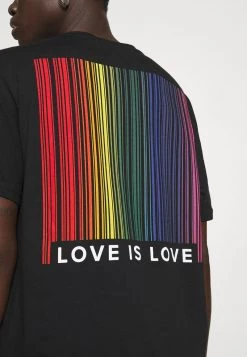 Pier One Hombre PRIDE - Camiseta Estampada - Black -Ofertas Pier One Tienda 0c8fa83deff0422682ef7d9a948d8876