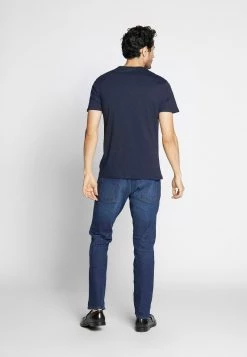 Pier One Hombre 4 PACK - Camiseta Básica - Black/white/blue -Ofertas Pier One Tienda 0ca3960a59ed4451aec4ebc371a3d206