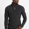 Pier One Hombre Jersey De Punto - Mottled Dark Grey