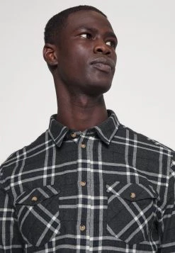 Pier One Hombre Camisa - Mottled Dark Grey -Ofertas Pier One Tienda 0ce76d0b234c4d1a886c642b8698454d