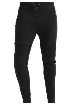Pier One Hombre BIKER JOGGER - Pantalones Deportivos - Black -Ofertas Pier One Tienda 0ea0952ad151480fb27b0921be6d98b9
