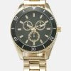 Pier One UNISEX - Reloj - Gold-coloured/green, Unisexo -Ofertas Pier One Tienda 1156820157844b55ac199bd98e887062