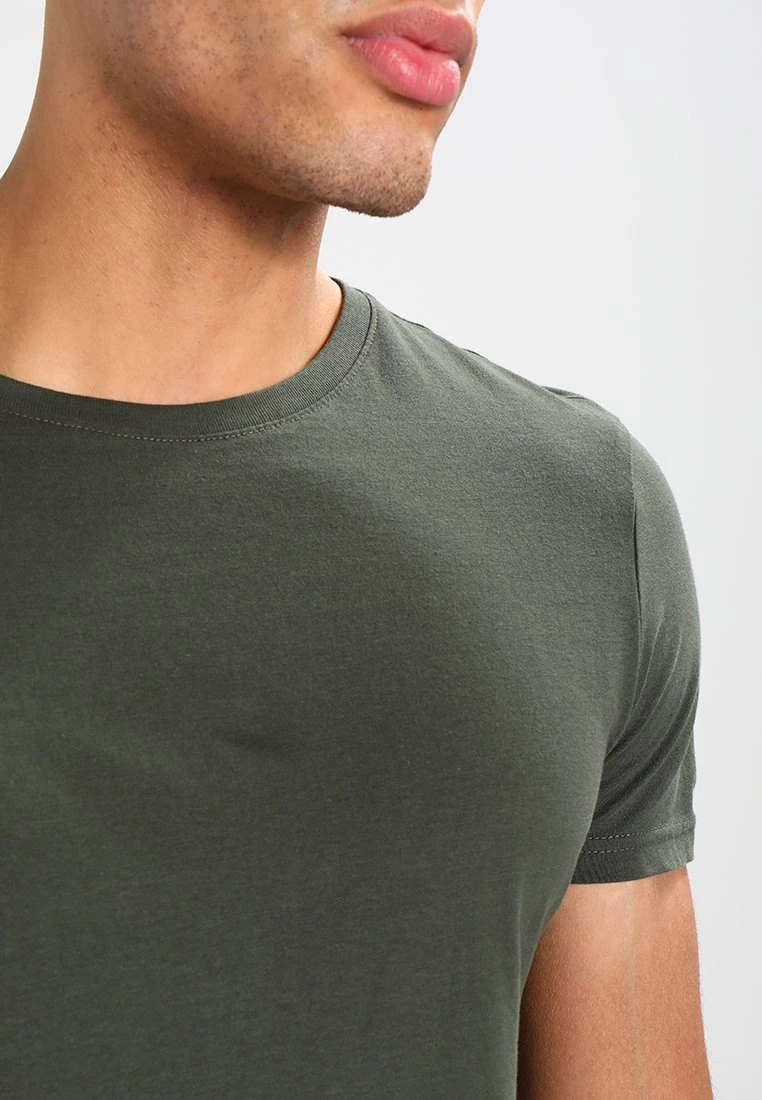 Pier One Hombre Camiseta Básica - Khaki 8 Pier One Hombre Camiseta Básica - Khaki - Imagen 6