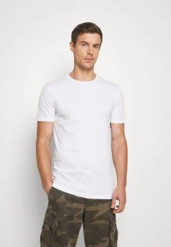 Pier One 7 PACK - Camiseta Básica - White, Hombre -Ofertas Pier One Tienda 14da9e14511e44fc80122efa29a01cb9