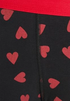 Pier One Hombre VALENTINE'S HEARTS BOXERS 2PACK - Culotte - Black/red -Ofertas Pier One Tienda 161147e96ea645bfa289e82fb6901099