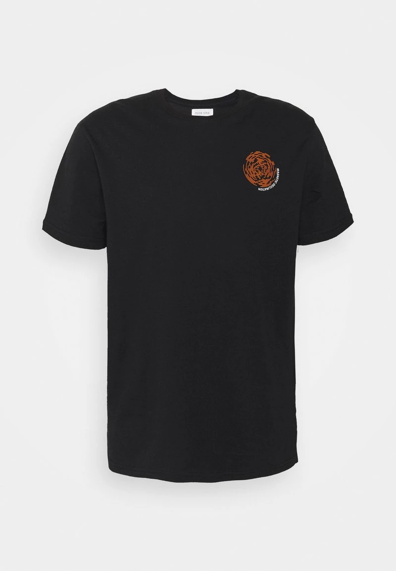 Pier One Hombre Camiseta Estampada - Black 7 Pier One Hombre Camiseta Estampada - Black - Imagen 5