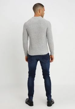 Pier One Hombre Jersey De Punto - Mottled Grey -Ofertas Pier One Tienda 1f50d976830b4f5fa5af0f53767f5924