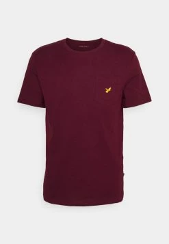 Pier One Hombre Camiseta Básica - Bordeaux