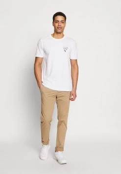 Pier One Hombre Camiseta Estampada - White -Ofertas Pier One Tienda 22de5531429f4a948df770fc6ad409b8