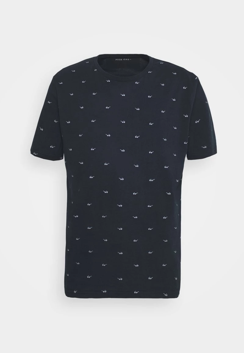Pier One Hombre Camiseta Estampada - Dark Blue 6 Pier One Hombre Camiseta Estampada - Dark Blue - Imagen 4