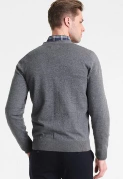 Pier One Hombre Chaqueta De Punto - Dark Grey Melange -Ofertas Pier One Tienda 2318759fec67455f8369ed6319c92787