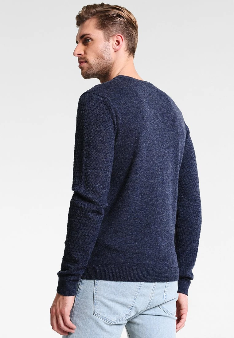 Pier One Hombre Jersey De Punto - Motled Dark Blue 5 Pier One Hombre Jersey De Punto - Motled Dark Blue - Imagen 3