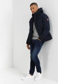 Pier One Hombre Chaqueta De Invierno - Dark Blue -Ofertas Pier One Tienda 2462d914a6bc41719e790e077969f1b6