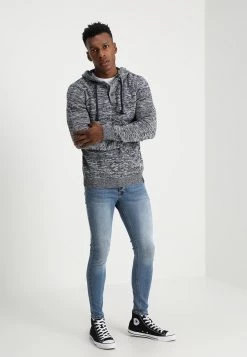 Pier One Hombre Jersey Con Capucha - Dark Blue -Ofertas Pier One Tienda 254f858f8a2e487a9d30e7adb4d6c8b6