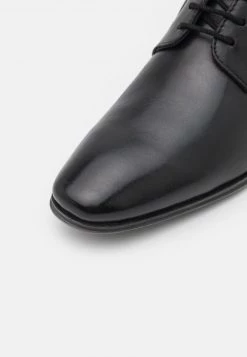 Pier One Hombre LEATHER - Zapatos De Vestir - Black -Ofertas Pier One Tienda 25da14e8352e4d43a5a8d4f1c3592712