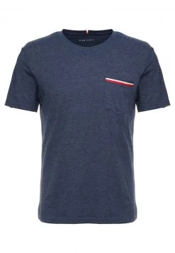 Pier One Camiseta Básica - Mottled Dark Blue, Hombre -Ofertas Pier One Tienda 270b3698e3ee48239017ea8827ea751a
