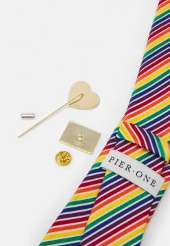 Pier One Hombre PRIDE RAINBOW PINS SET - Corbata - Multi-coloured -Ofertas Pier One Tienda 279b4fb9be4742b397bb4f4483afc6c6