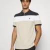 Pier One Hombre Polo - Black/sand -Ofertas Pier One Tienda 2a3bd8beaf6c41db81ed4d907d2fcbd3