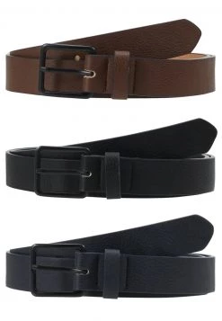 Pier One Hombre 3 PACK - Cinturón - Dark Blue/black/brown -Ofertas Pier One Tienda 2a789db15a4e40c887ba368bb30d94d9