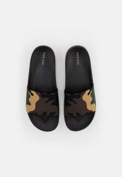 Pier One Unisexo UNISEX - Chanclas De Baño - Black Olive -Ofertas Pier One Tienda 2adeb182b3474ea2825c125a83643990