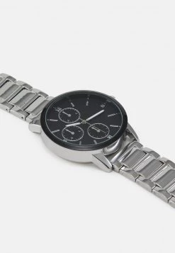 Pier One Unisexo UNISEX - Reloj - Black/silver-coloured -Ofertas Pier One Tienda 2b63c857102643be8f0f2b721d26f691