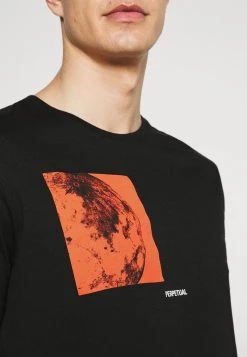 Pier One Hombre Camiseta Estampada - Black -Ofertas Pier One Tienda 2b8caf7845ed42aaa9012bbf4b32b41a