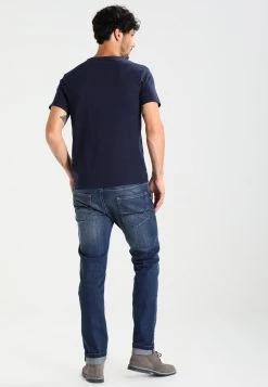 Pier One Hombre Camiseta Básica - Dark Blue -Ofertas Pier One Tienda 2d60eb4e915f43518198422212805c36