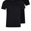 Pier One Hombre 2 PACK - Camiseta Básica - Black -Ofertas Pier One Tienda 2de0d41f5c384ef9935cd04e81aa9048