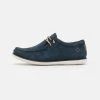 Pier One Hombre LEATHER - Zapatos Con Cordones - Dark Blue -Ofertas Pier One Tienda 30128bf044df47af81187d78a749d222