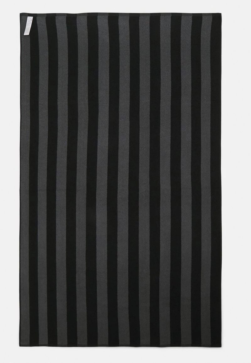 Pier One BEACH TOWEL 180x100CM 500 GSM - Toalla De Playa - Black/dark Grey, Hombre 3 Pier One BEACH TOWEL 180x100CM 500 GSM - Toalla De Playa - Black/dark Grey, Hombre - Imagen 2
