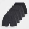Pier One Hombre 5 PACK - Boxer - Black/dark Grey