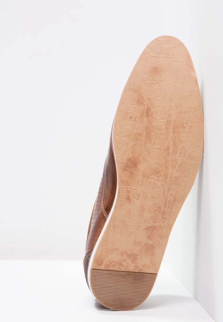 Pier One Hombre LEATHER - Zapatos Con Cordones - Cognac 7 Pier One Hombre LEATHER - Zapatos Con Cordones - Cognac - Imagen 5