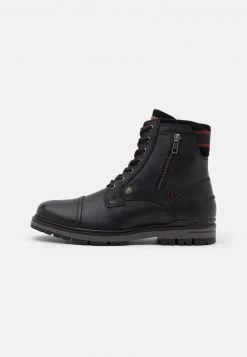 Pier One Hombre Botines Con Cordones - Black